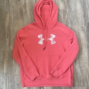 🌸 Pink Under Armour Hoodie